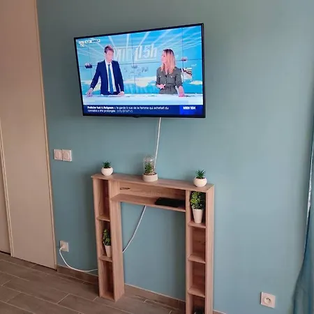 Avec Parking Proche Plages Et Centre شقة بيربينيو